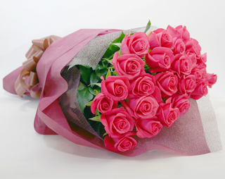 バラ 薔薇 の花束 ピンク２１本 バラの花束 Com