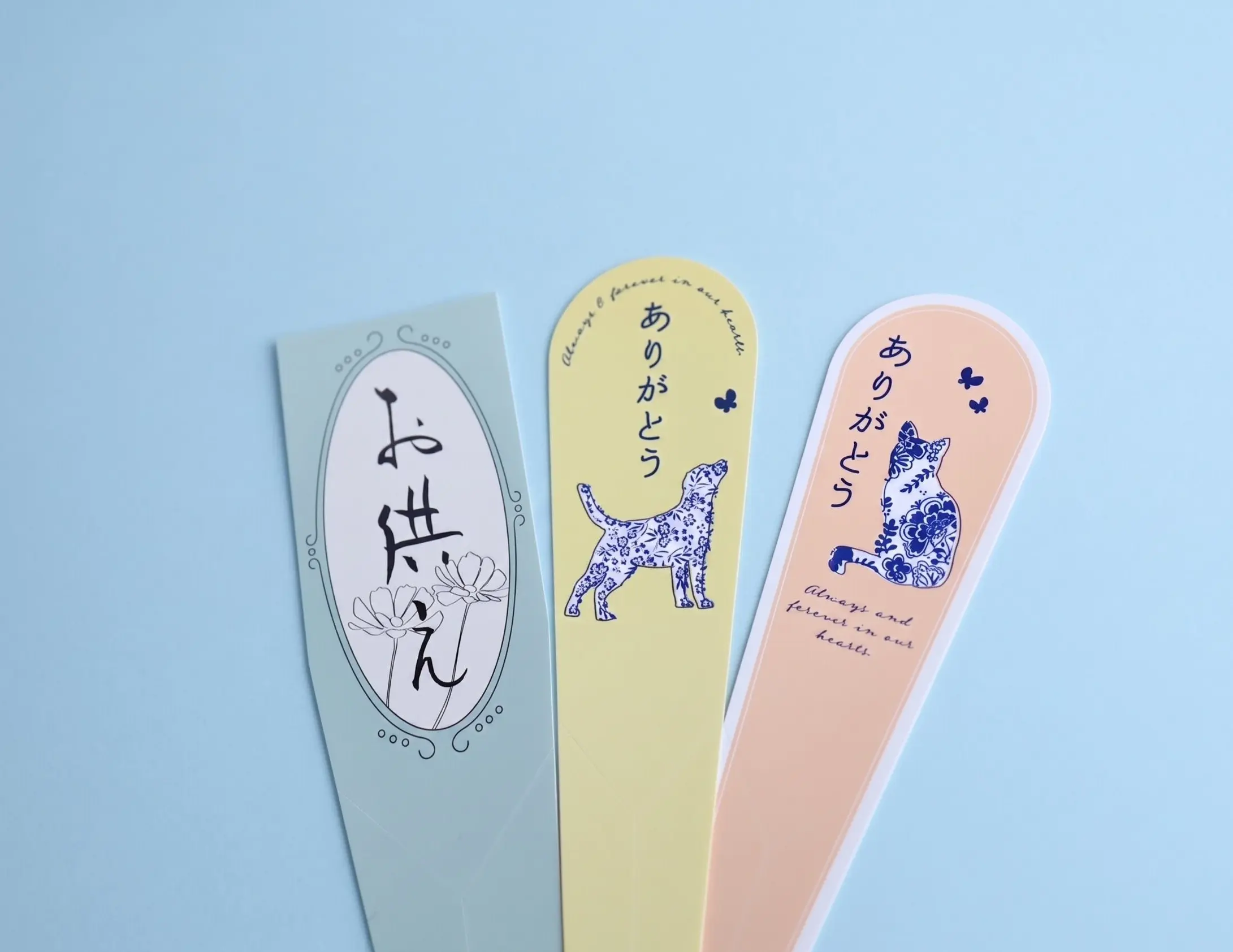七回忌お供え花 -月白（GEPPAKU）