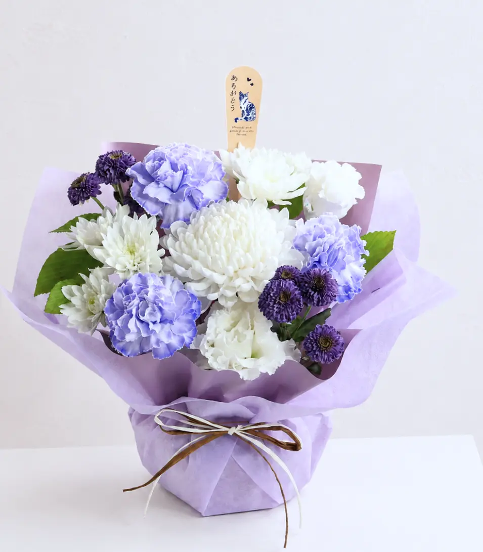 十三回忌お供え花 -ラベンダーメモリー