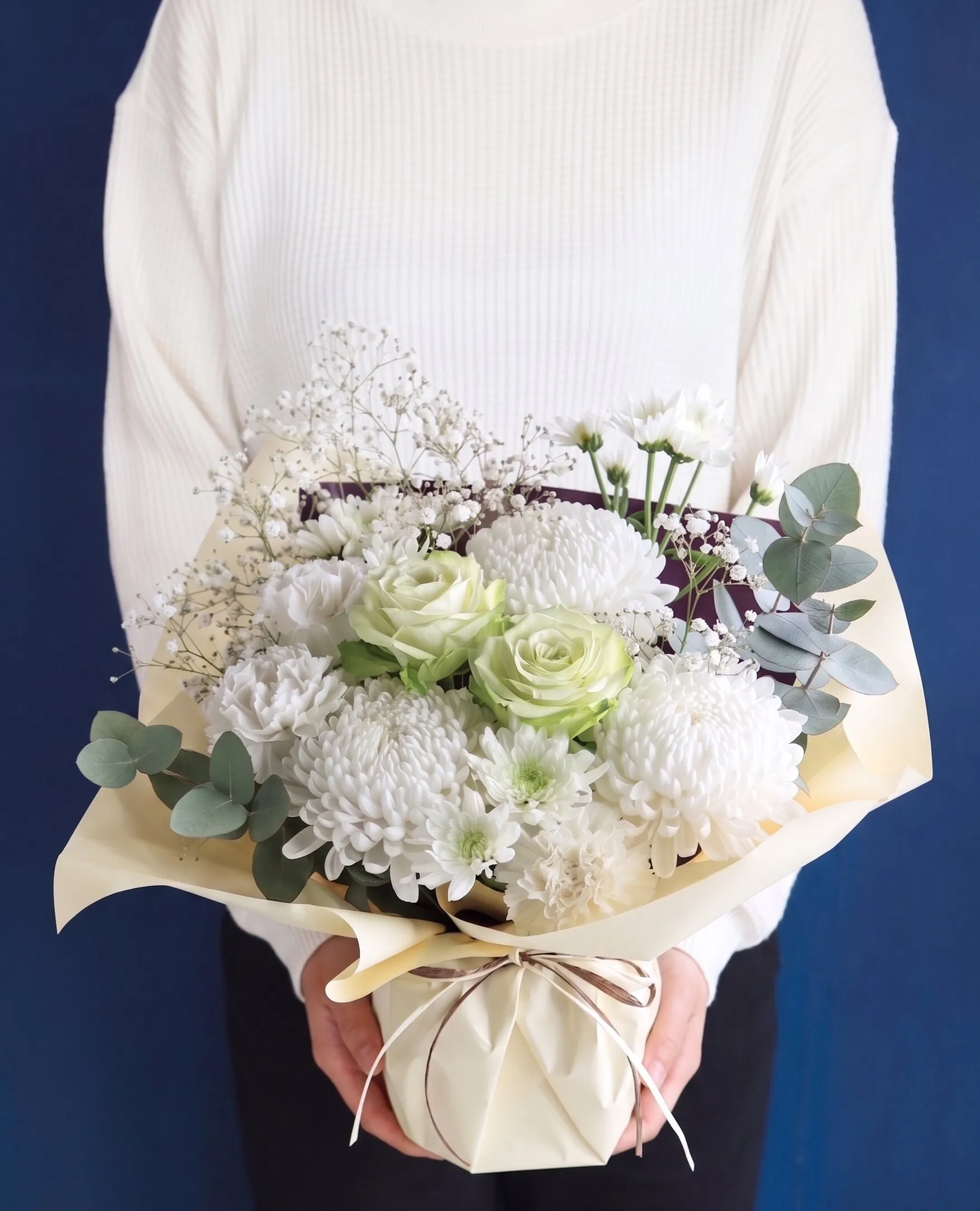 ペットのお供え花 -LOVERY WHITE