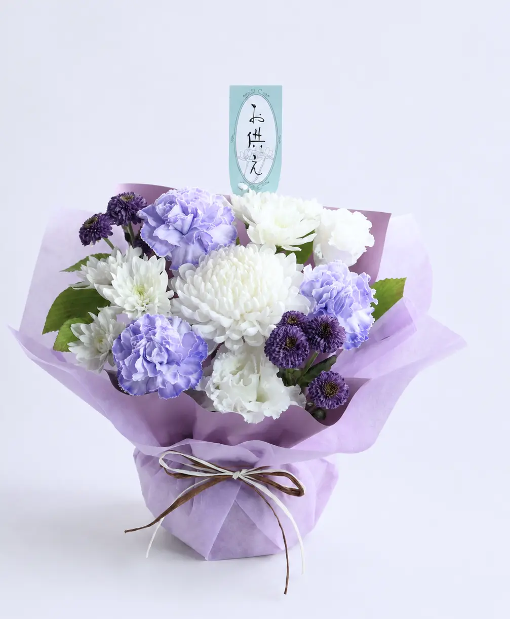 月命日お供え花 -ラベンダーメモリー