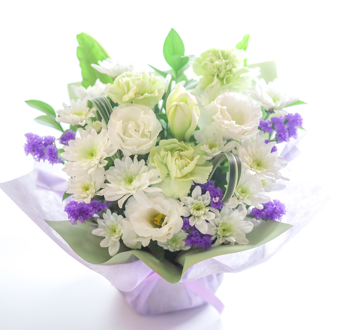喪中見舞いの花 ソワレ