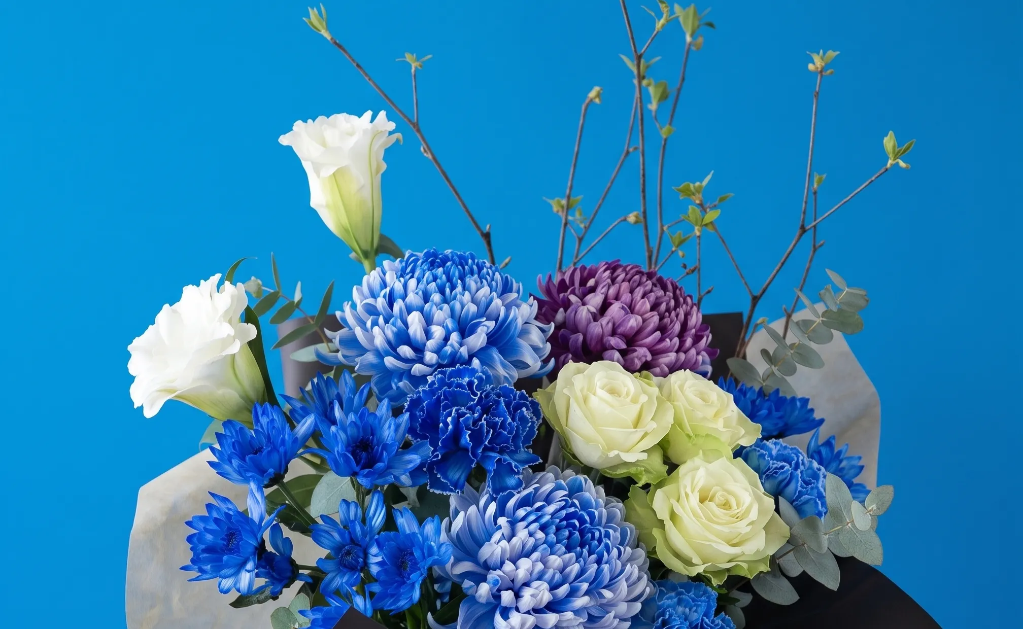 カラフルなお供え花
