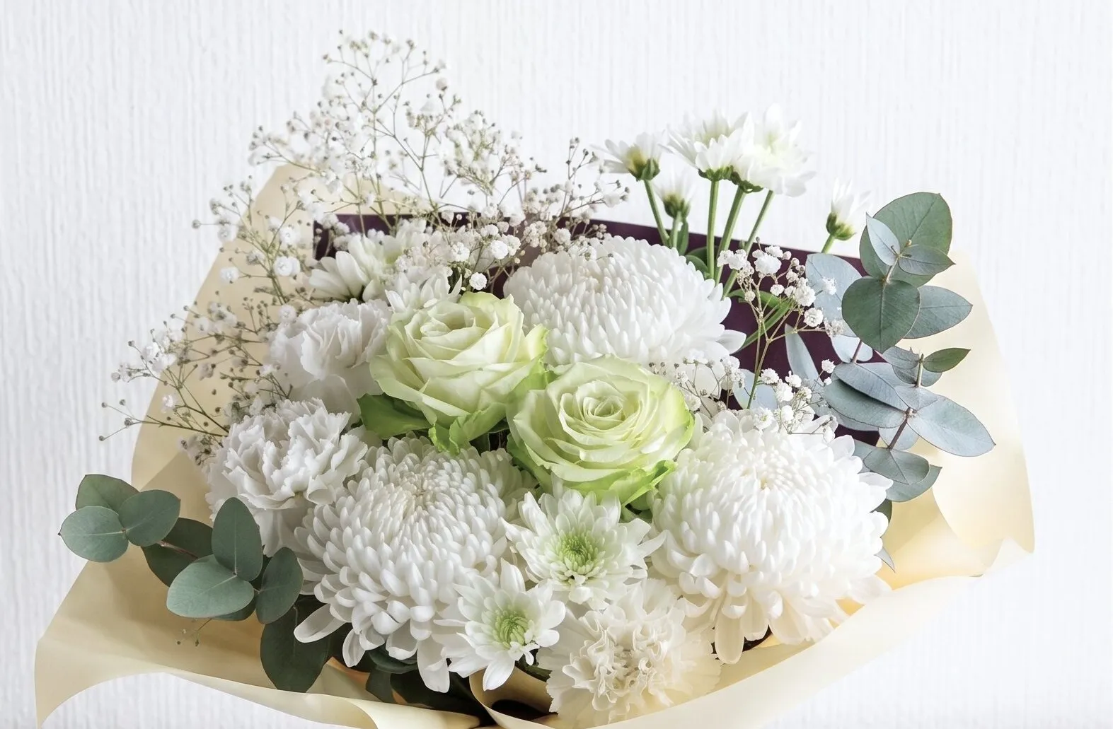 白色のお供え花