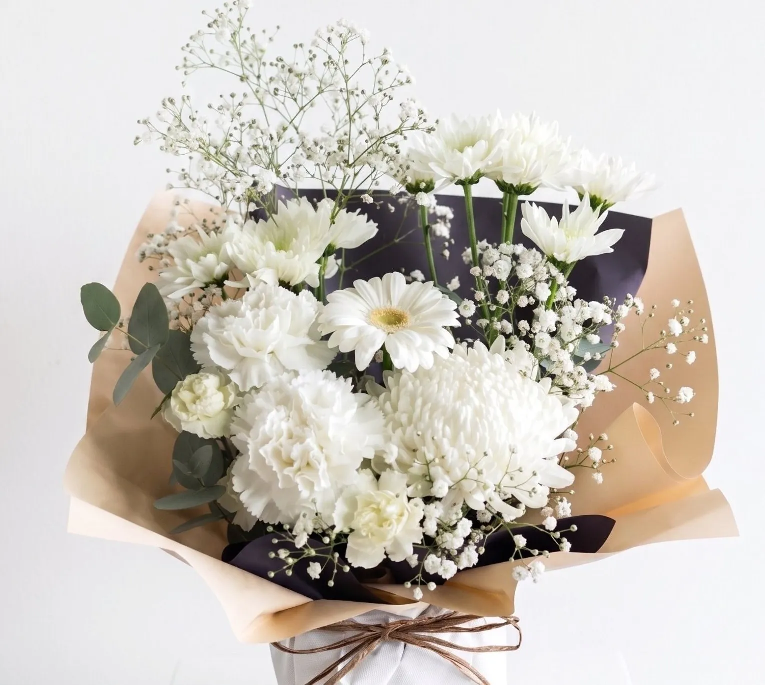白色のお供え花